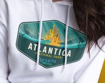 Disney Little Mermaid Hoodie, Atlantica National Park Sweatshirt, Little Mermaid Hoodie, Disney Mermaid Movie Hoodie, Little Mermaid Adult