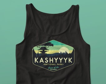 Star Wars tanktop, Kashyyyk National Park tanktop, Unisex tanktop, Star Wars shirt, Kashyyyk tanktop, Star Wars mouwloos, Disney tank