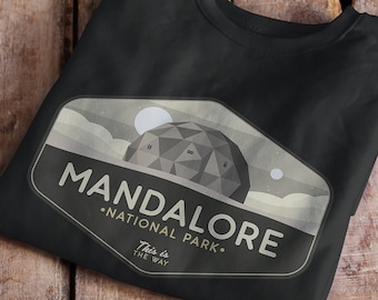 Star Wars Sweatshirt, Mandalore Planet Sweatshirt, Men's & Women's Sweatshirt, Mandalorian Sweatshirt, Unisex, Disney Star Wars Sweatshirt