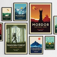 Lord of the Rings Posters, Middle Earth Posters, LOTR Posters, LOTR ...