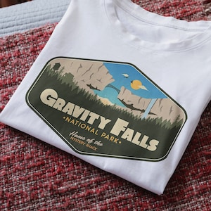 Gravity Falls Kinder Shirt, Gravity Falls Jugend T-Shirt, Gravity Falls National Park Shirt, Mystery Shack T-Shirt, Dipper & Mabel Pines Shirt