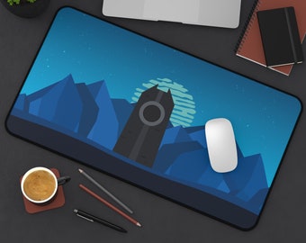 Star Wars Ilum Schreibtischmatte: Minimalistisches Gaming Mauspad