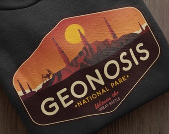 Star Wars Hoodie, Geonosis Hoodie, Star Wars Geek Parodie Hoodie, Star Wars Sweatshirt, Star Wars Planets Hoodie, Unisex, Disney Sweatshirts