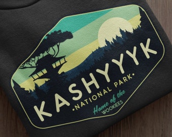 Star Wars Hoodie, Kashyyyk Forest Hoodie, Star Wars Geek Parody Hoodie, Star Wars Hoodie, Kashyyyk Hoodie, Unisex, Luke Skywalker Hoodie