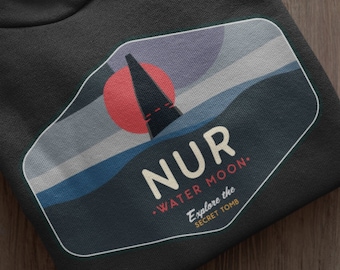 Star Wars Hoodie, Nur Water Moon Hoodie, Star Wars Geek Parodie Hoodie, Star Wars Hoodie, Nur Planet Hoodie, Unisex, Luke Skywalker Hoodie