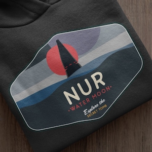 Star Wars Hoodie, Nur Water Moon Hoodie, Star Wars Geek Parody Hoodie, Star Wars Hoodie, Nur Planet Hoodie, Unisex, Luke Skywalker Hoodie