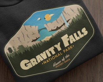 Gravity Falls National Park Hoodie, Gravity Falls Hoodie, Disney Gravity Falls Sweatshirt, Mystery Shack Hoodie, Dipper & Mabel Pines Hoodie