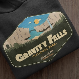 Gravity Falls National Park Hoodie, Gravity Falls Hoodie, Disney Gravity Falls Sweatshirt, Mystery Shack Hoodie, Dipper & Mabel Pines Hoodie