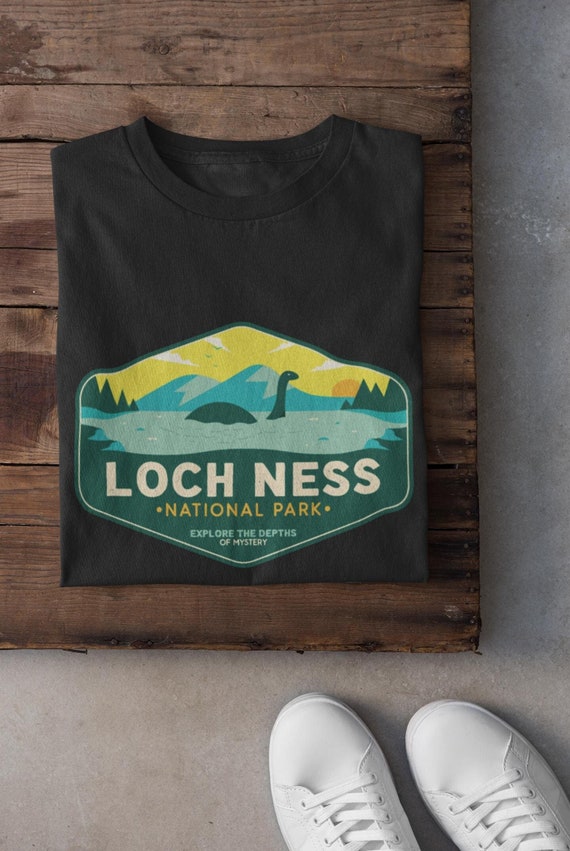 Loch Ness National Park T-Shirt: Nessie Cryptid Tee for Mythical Creature Fans