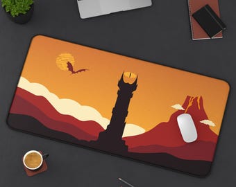 Tapete de escritorio Volcanic Wasteland: Juegos de fantasía oscura y decoración de oficina