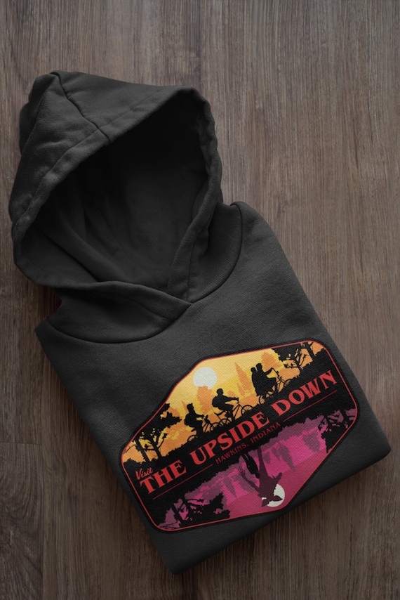 Black stranger things hoodie online