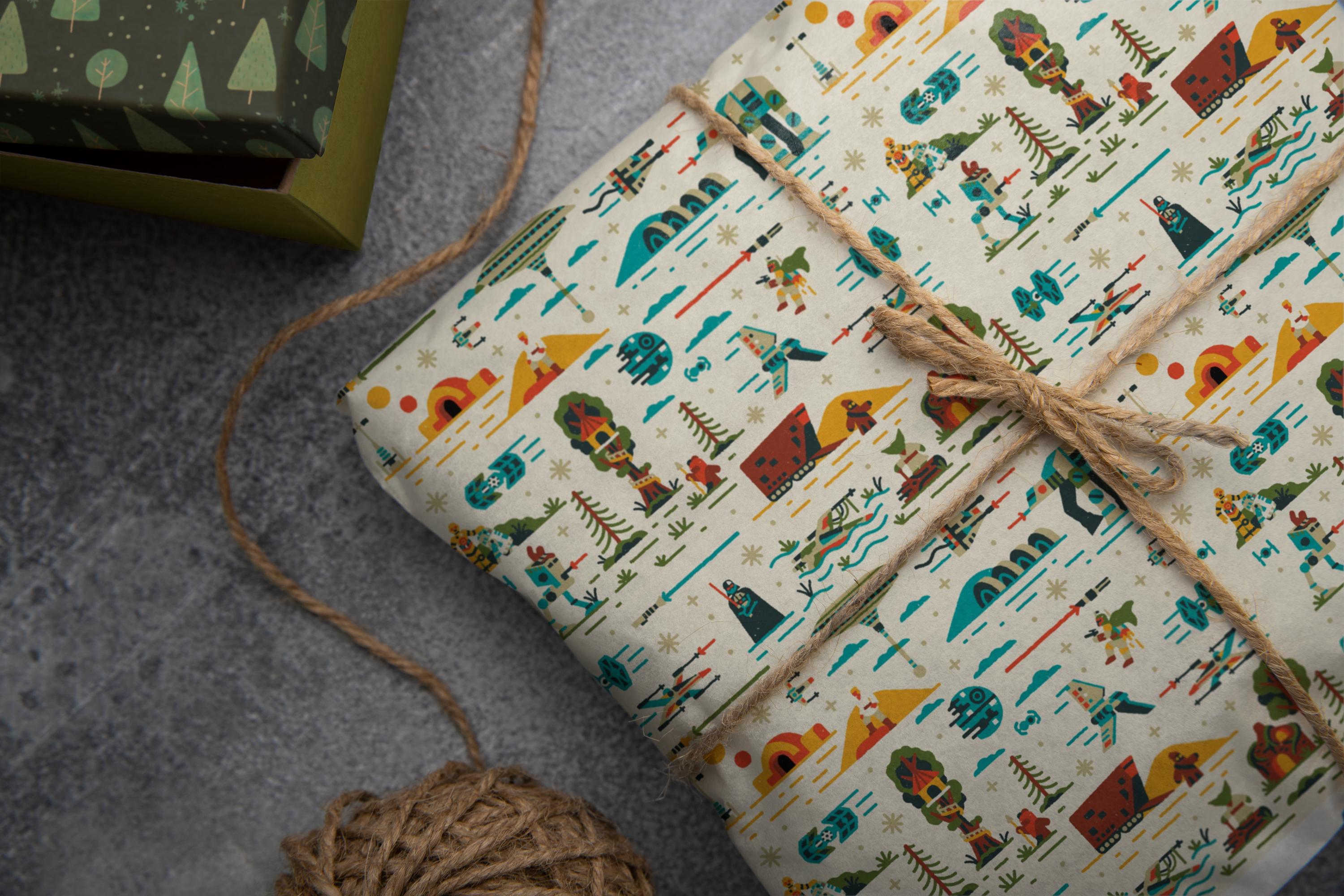 Discover Star Wars Wrapping Paper: Christmas & Birthday Gift Wrap
