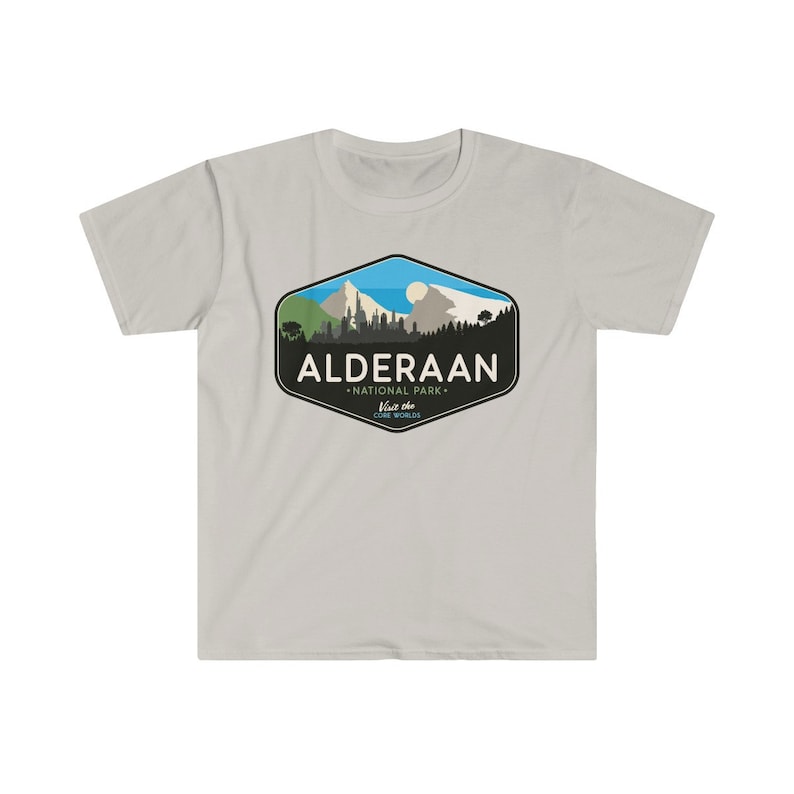 Star Wars T Shirt Alderaan National Park T-shirt Men's & - Etsy