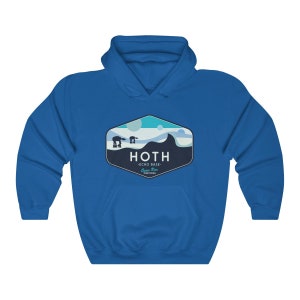Star Wars Hoodie, Hoth Hoodie, Star Wars Geek Parody Hoodie, Hoth Echo Base Hoodie, Unisex, Galaxy's Edge Hoodie Disneyland, Geeky Star Wars Royal