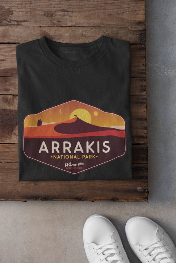Sand Dune Gift Arrakis Tshirt Gift Science Fiction Sand Dune Gift Arrakis Tshirt Gift Science Fiction