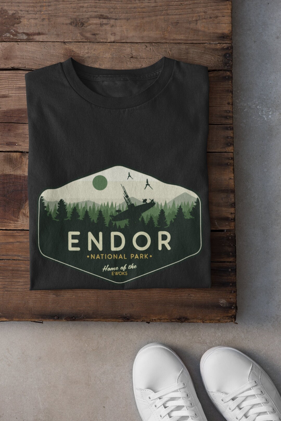 Star Wars Endor National Park Ranger Patch – 3D PVC Rubber – RedFlag Workshop