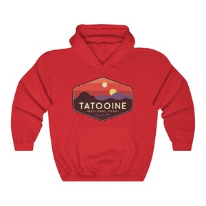 Star Wars Hoodie, Tatooine Sunset Hoodie, Star Wars Geek Parody Hoodie, Star Wars Hoodie, Tatooine Hoodie, Unisex, Luke Skywalker Hoodie image 9