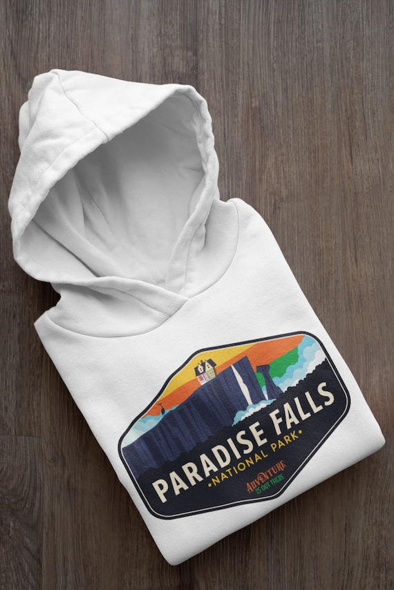 Disney UP Hoodie Paradise Falls Hoodie Adventure is Out There