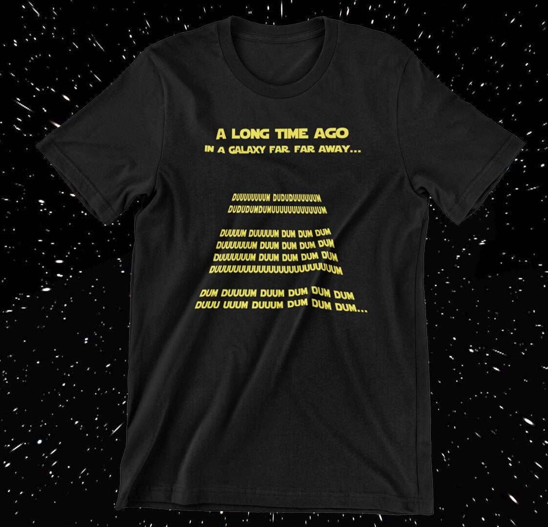 Star Wars T-shirt Star Intro Shirt Wars - Etsy
