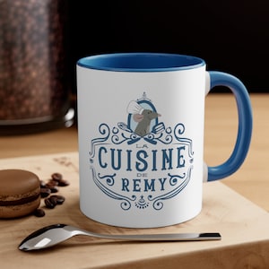 Ratatouille Mug, Disney Mugs, La Cuisine de Remy Mug, Chef Remy Mug, French Ratatouille Mug, Disney Gift, Disney Coffee Mugs, Disney Cups