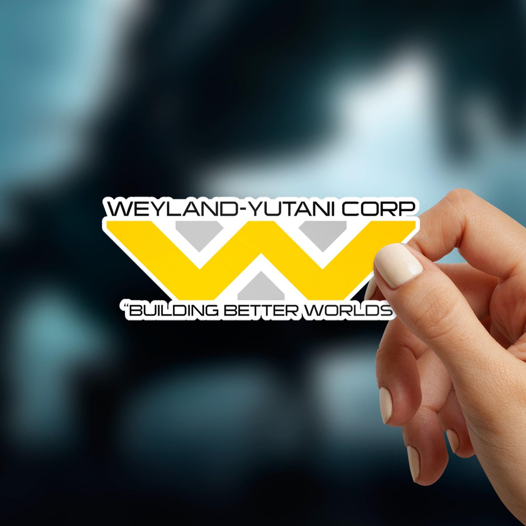 Weyland-yutani Corporation Xenomorph Waterproof Sticker • Alien