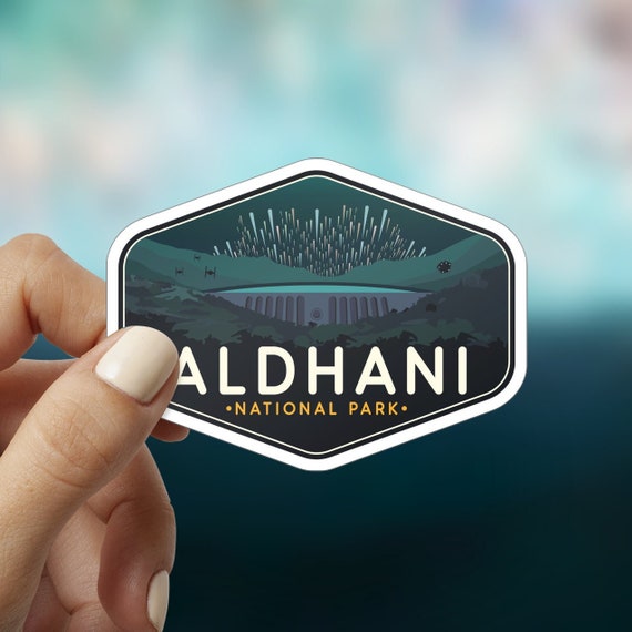Star Wars Stickers, Aldhani National Park Sticker, Cassian Andor Sticker, Star Wars Planet Stickers, Water Bottle Stickers, Star Wars Gift