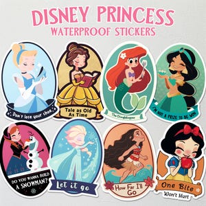 Disney Princess Stickers Set