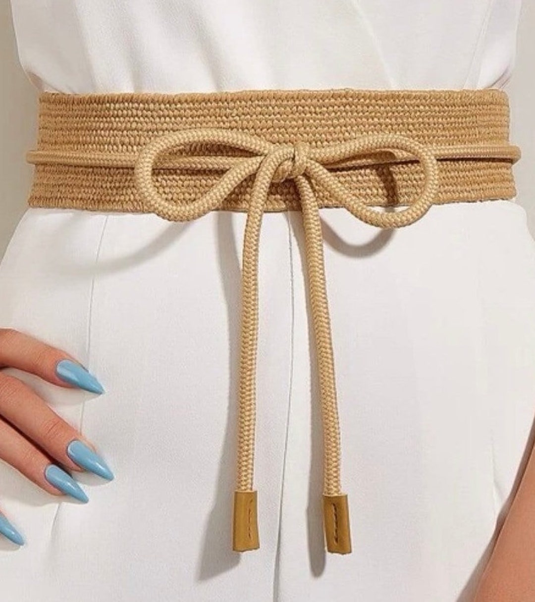 Straw Belts for Women Raffia Style Woven Belts for Women - Etsy