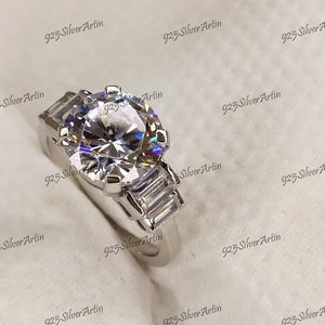 Titanic Jewellery 2.30Ct White Round Cut Diamond Engagement Wedding Ring in 925 Sterling Silver, Titanic Ring,Solitaire Ring,rings for women