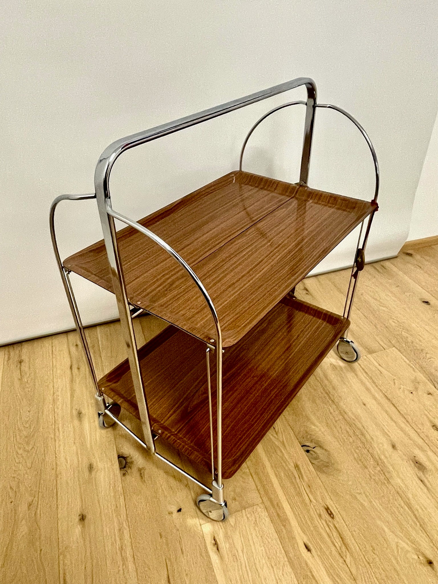 70sヴィンテージ デンマーク Bremshey & Co サービスワゴン Vintage Serving Trolley | Bar Cart | 1970s | Bremshey Made in