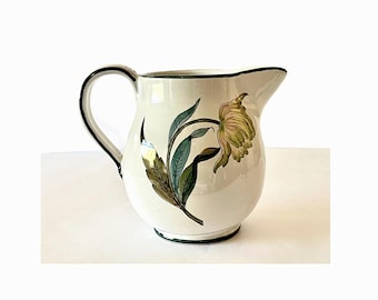 Small Grazia Deruta water and wine jug - 1950s