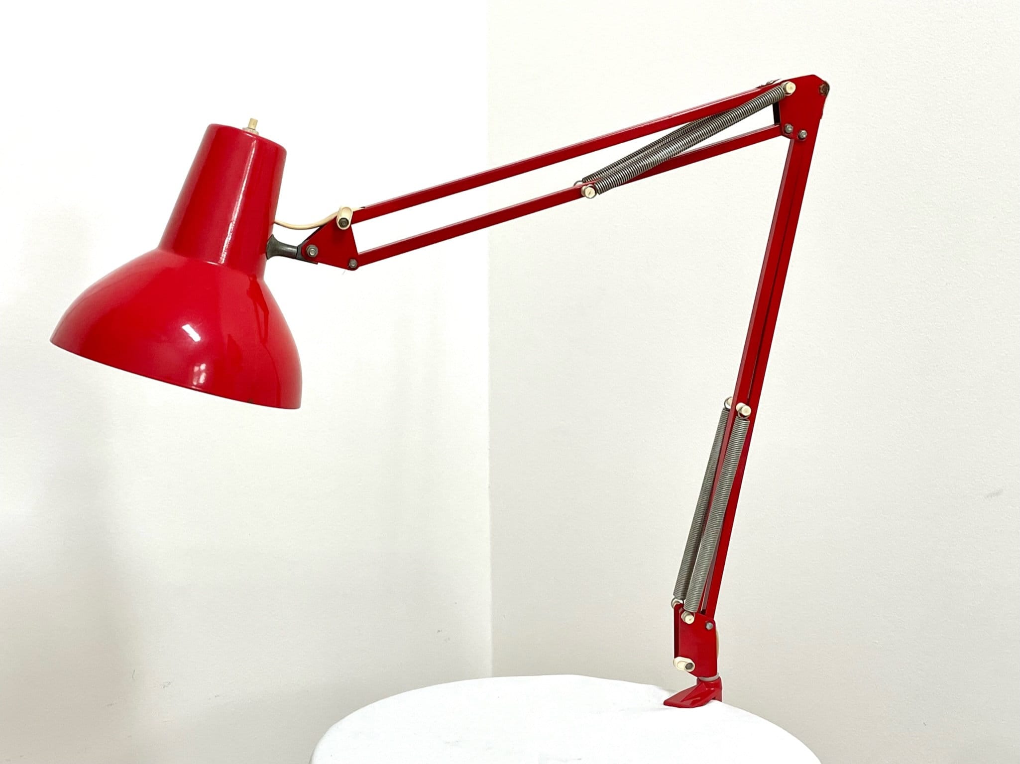 Cavo Elettrico Vintage 2 Fili In Tessuto Intrecciato – Colore Rosso, 1 Metro, Per Lampade E Illuminazione, Flessibile, 6 Mm Diametro