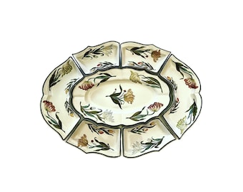 Grazia Deruta appetizer set - 1950s