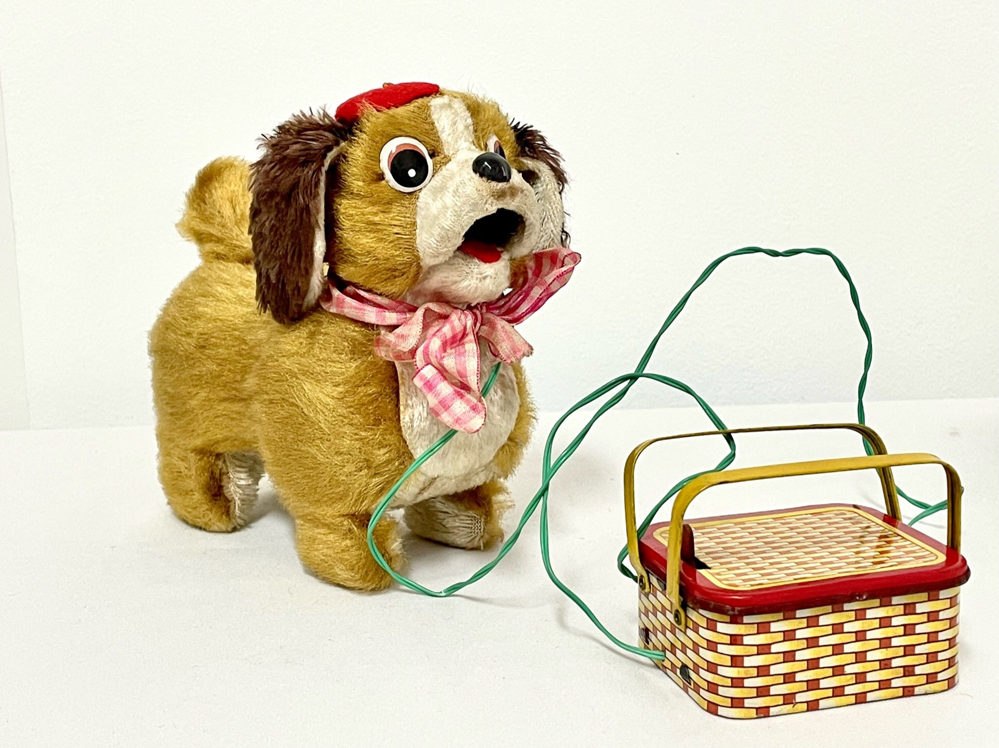 Barking Dog - a 1960s Tin Toy - Etsy
