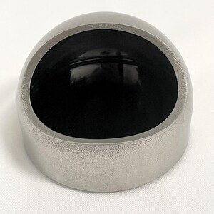 Vintage 1970s ashtray, nautical, design Studio OPI Milano for Cini Nils, made of brushed steel image 9