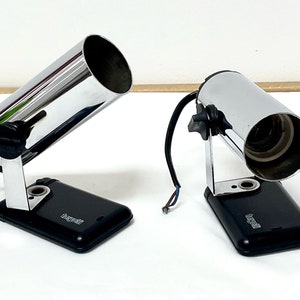 Adjustable wall spotlights | design Targetti | vintage 70s | made in Italy