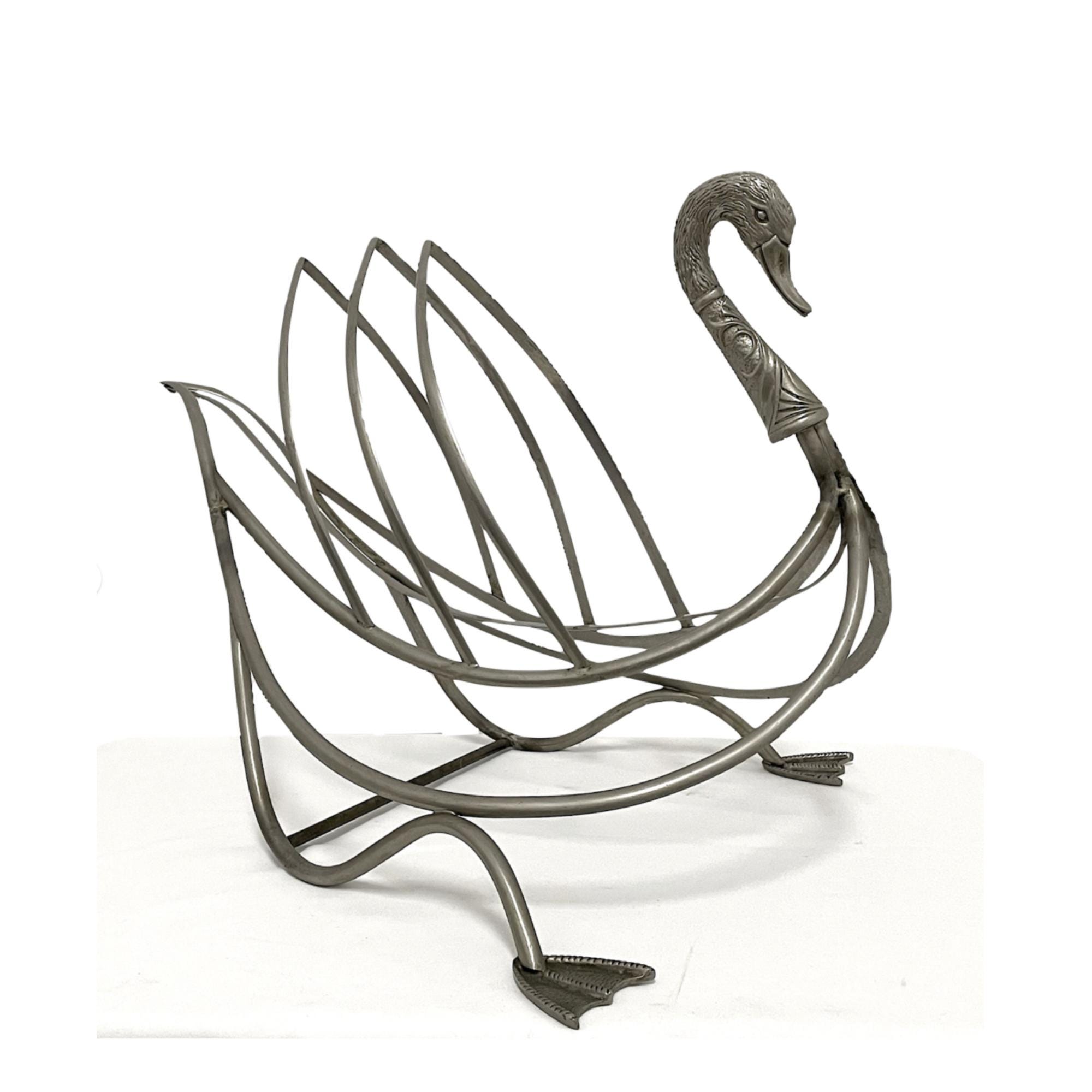 Swan magazine rack - Etsy 日本
