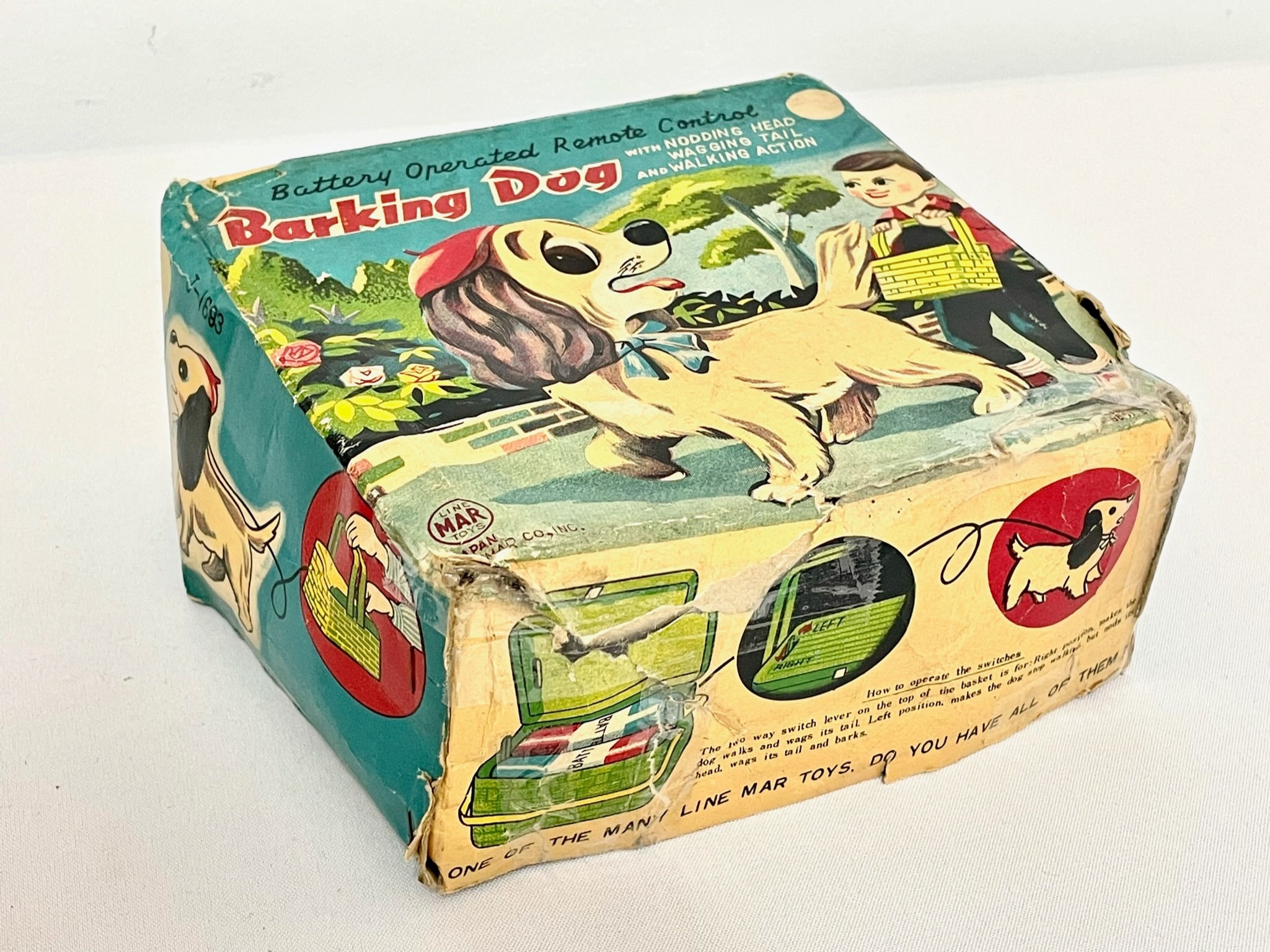 ヴィンテージ　ブリキ玩具　Bonzo The Barking Dog '50年代 Barking Dog - a 1960s Tin Toy - Etsy