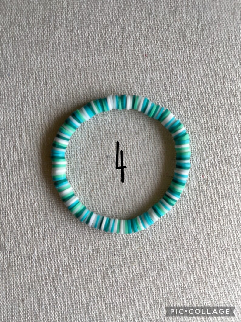 Summer Clay Bead Bracelets / Clay Beads / Small Business/ Etsy Canada