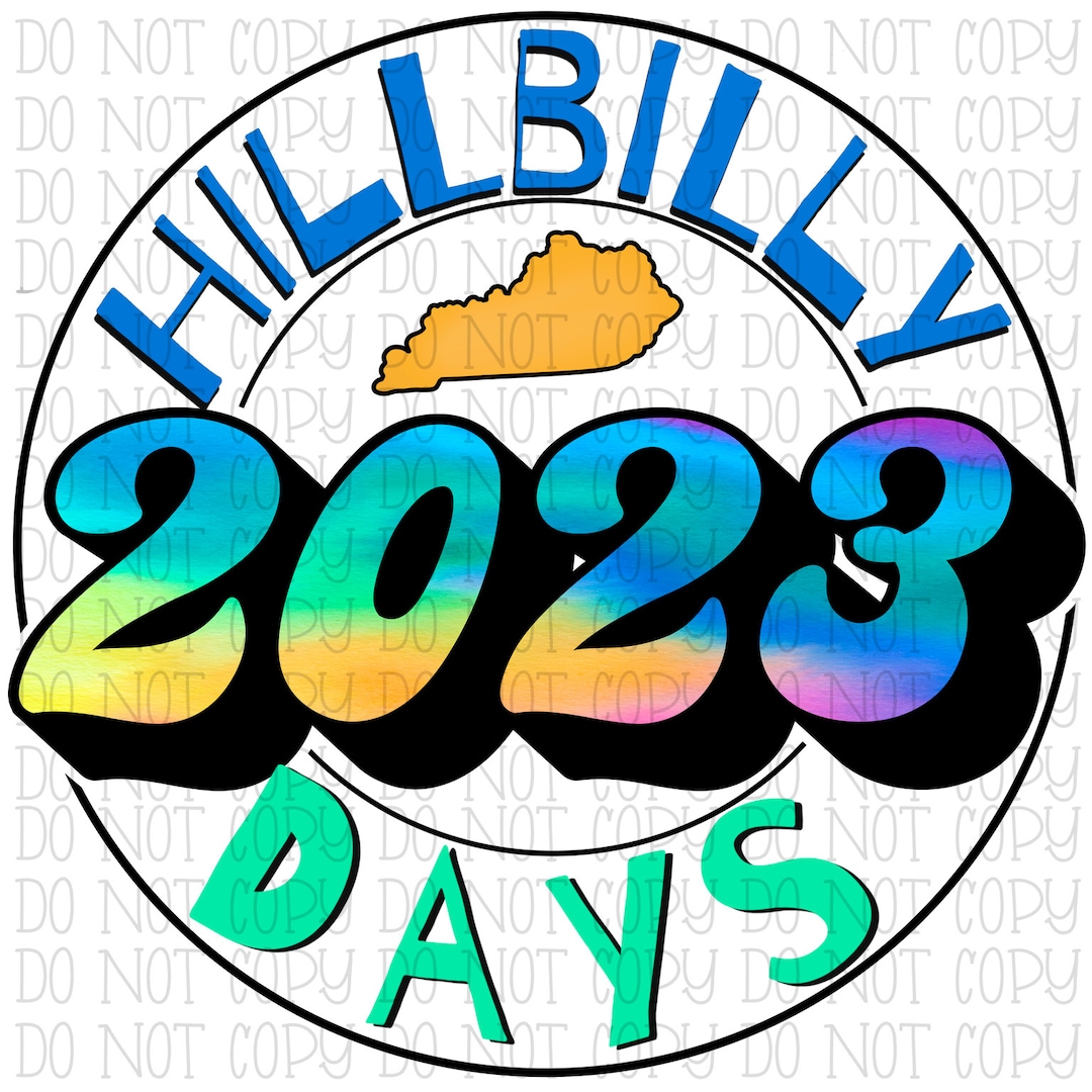 Hillbilly Days 2023 Pikeville Kentucky 606 State Outline KY Etsy