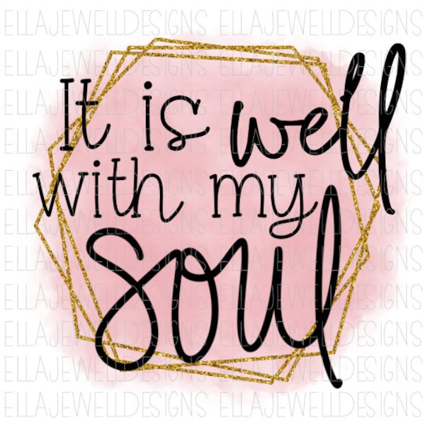 It is Well With My Soul Etsy