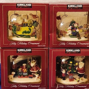 Kirkland Santa - Etsy
