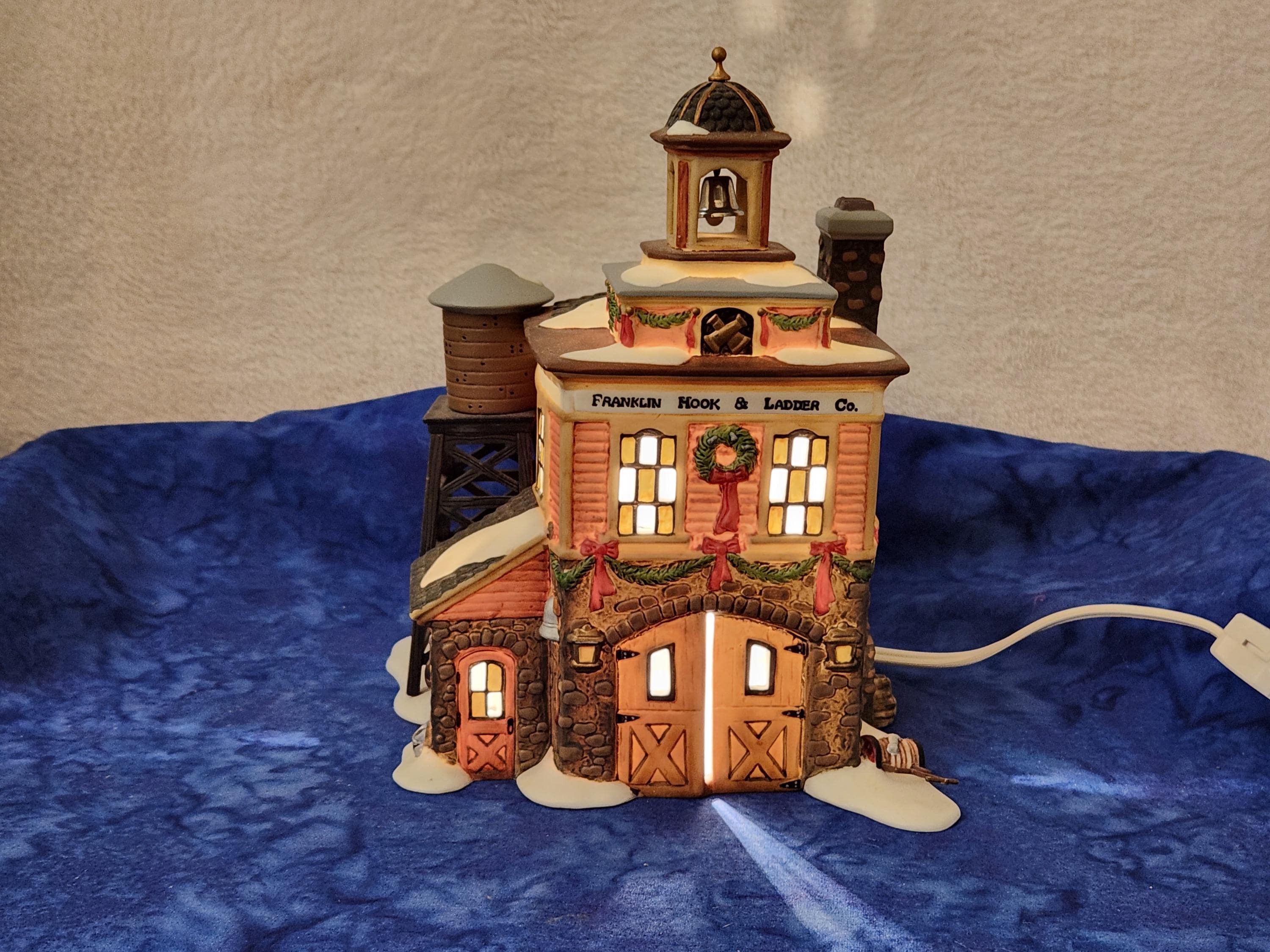 Dept 56 Christmas Village Firehouse - Etsy