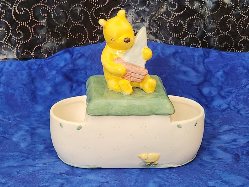 Vintage Winnie the Pooh Bathroom Container Etsy