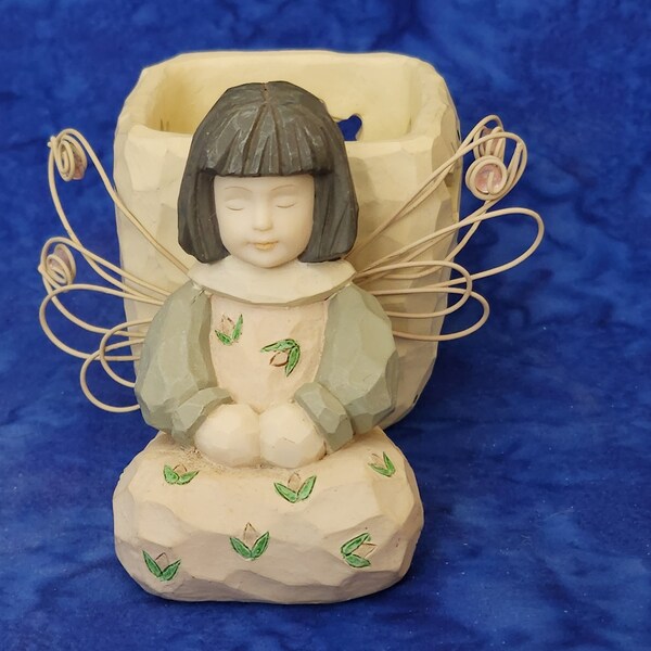 Guardian Angel Candle Holder Etsy
