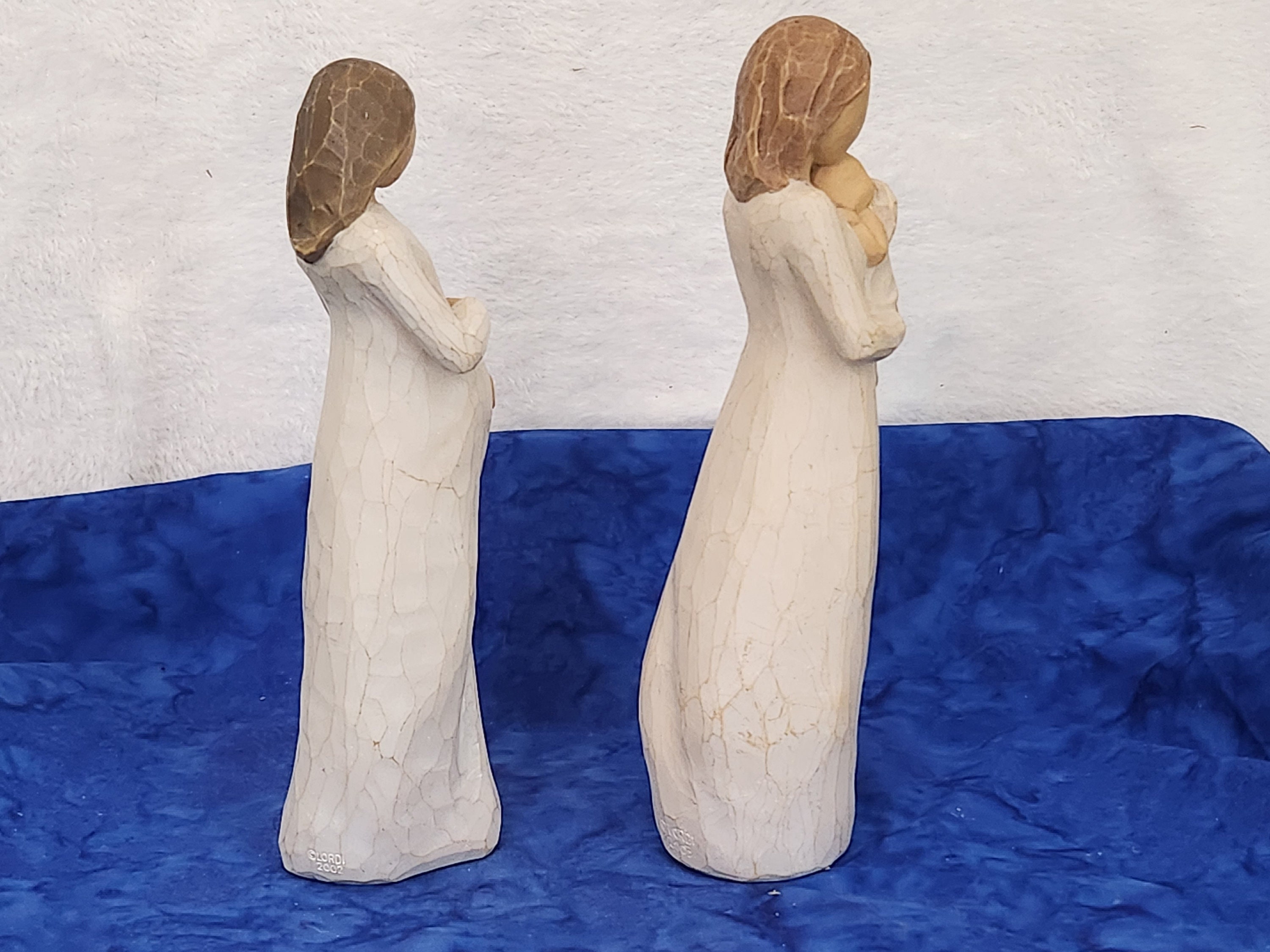 Willow Tree Angel of Mine and Cherish Willow Tree Pregnant Etsy