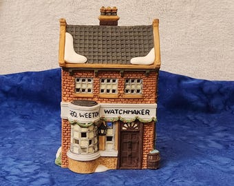 Dept 56 “geo Weeton Watchmaker” Dickens Village Series Heritage