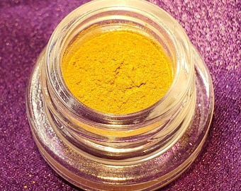 Pure 24k Gold Dust .1g ULTRA-FINE - hand-ground in glass jar : Element # Au 79 (99.999%)