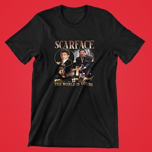 scarface al pacino tony montana t shirt unisex