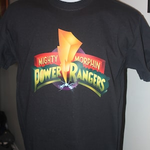 vintage 90s mighty morphin power rangers t shirt unisex